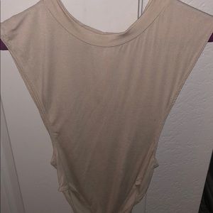 Nude, Side-boob Bodysuit